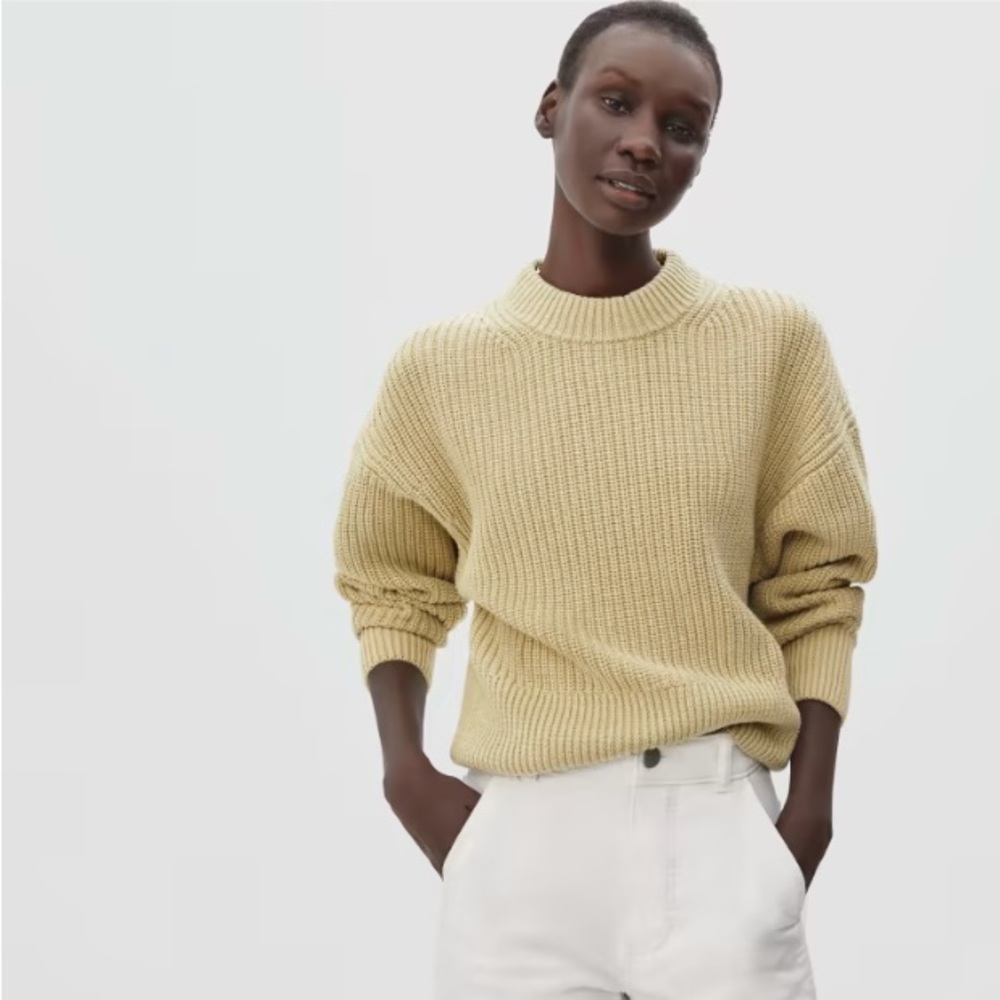 Everlane Texture Cotton Crew, M